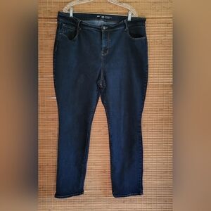 Old Navy Curvy Midrise Straight Jeans Women's 18